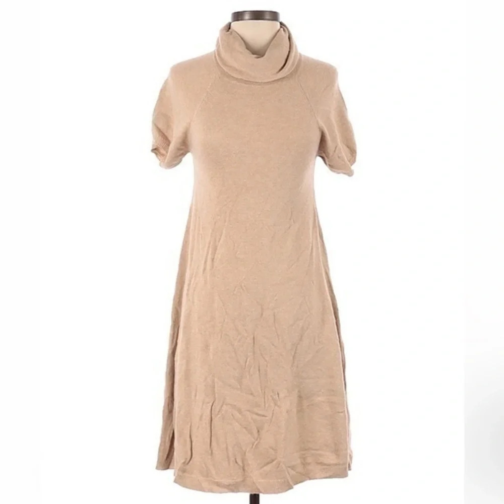 BCBGMAXAZRIA Merino Wool & Cashmere Blend Cowl Neck Sweater Dress Size XS NWT